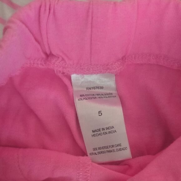 Little Lass Pink and White Kids Matching Set - Picture 3 of 5